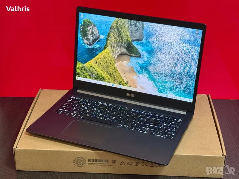 Acer Aspire 5 A515/15.6-инча/6-ядрен AMD Ryzen 5500U/8GB RAM/512GB SSD, снимка 1