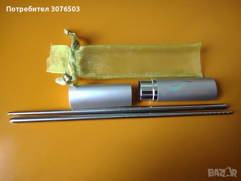 Stainless steel chopsticks, снимка 1