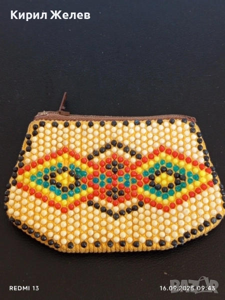 Винтидж ретро дамско портмоне с мъниста за КОЛЕКЦИЯ ДЕКОРАЦИЯ 51069, снимка 1