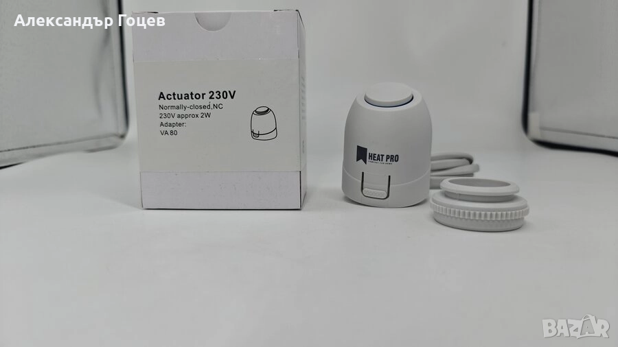 Термо-електрическа задвижка 230V, нова, снимка 1