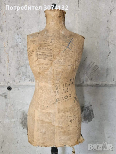 Ретро манекен с височина 180 см., снимка 1