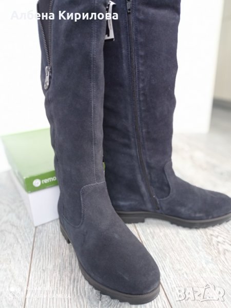 Естеств. сини велур RIEKER антистрес, 36н-р, снимка 1