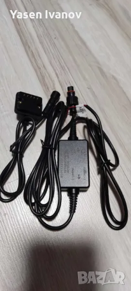 Захранващ кабел захранване понижаване на напрежението 12~24V до 5V+ C5 PogoPin, снимка 1