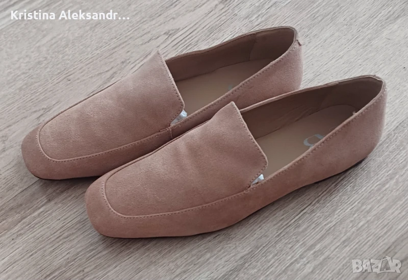 НОВИ Мокасини от естествен велур LAB Answear, снимка 1