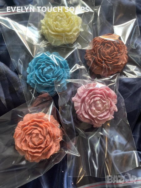 сапун "Божур"с козе мляко, снимка 1