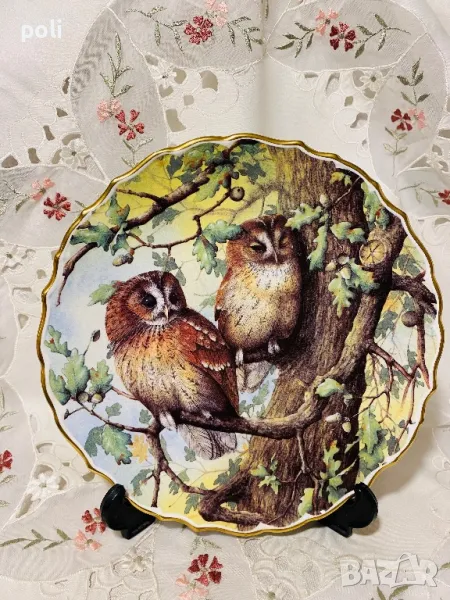 порцеланова чиния за стена , снимка 1