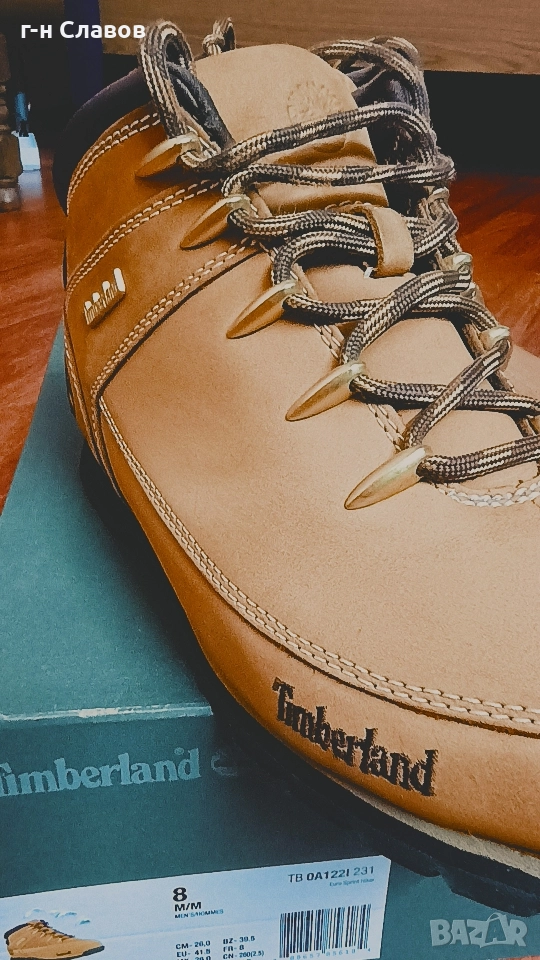 Мъжки Timberland, Mid Hiker, Nabuck, снимка 1