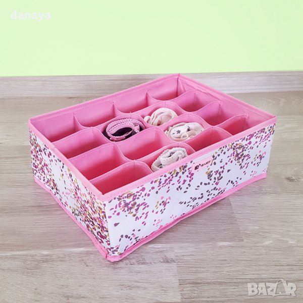 1605 Органайзер за бельо и чорапи 16 отделения, снимка 1
