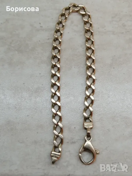 Златна гривна 14 К , снимка 1