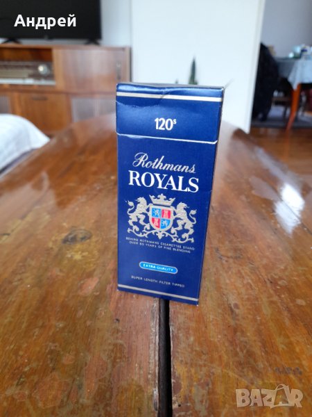 Стара кутия от цигари Rothmans #4, снимка 1