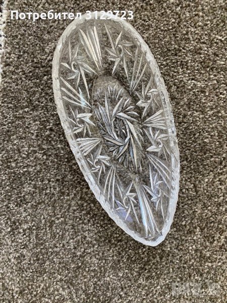 кристална купа за ядки в Други в гр. Бургас - ID39391276 — Bazar.bg