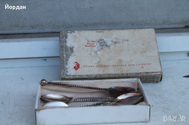 6бр. посребрени лъжички  за кафе , снимка 1