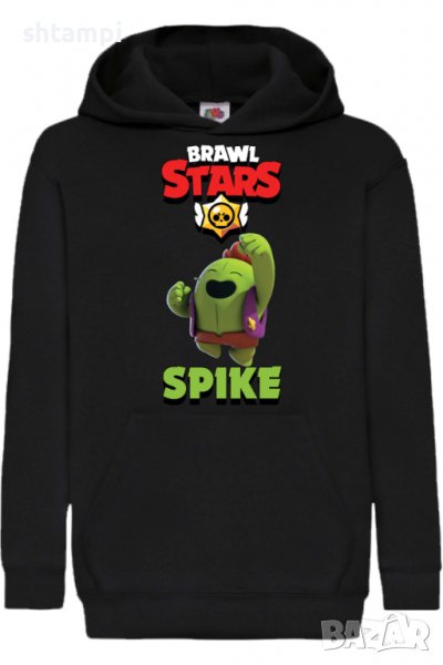 Детски Суитчър/Суитшърт Spike 4,,Brawl Stars,Игра,Подарък,Изненада,Забавление,Рожден Ден, снимка 1