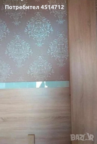 Италианска спалня за матрак 160/200,с ламинирано покритие, снимка 1