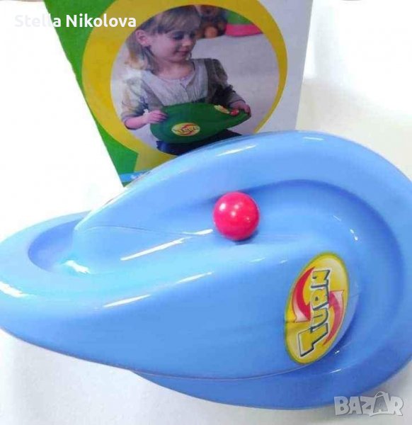 Забавна игра за ловкост и сръчност-задръж горе топчето, снимка 1