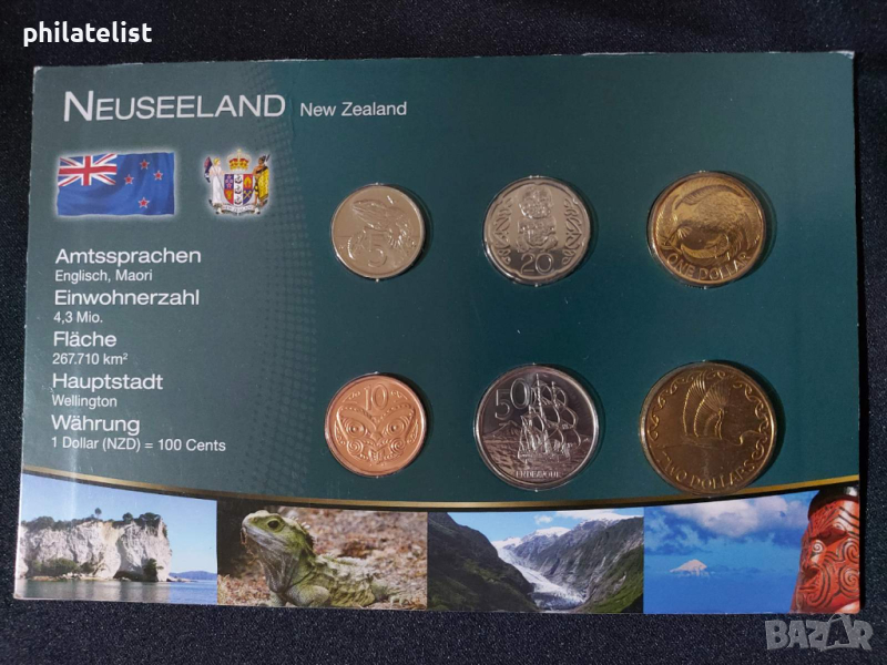 Комплектен сет - Нова Зеландия 2006-2010, 6 монети, снимка 1
