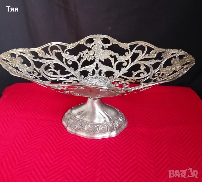 Винтидж фруктиера на столче , снимка 1