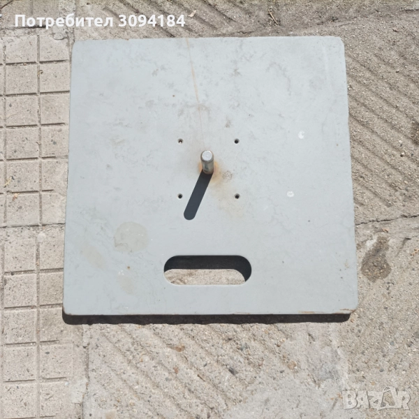 стойка за градински чадър, снимка 1