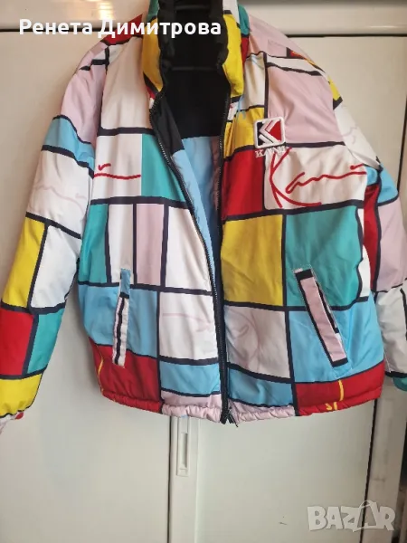 Дебело дамско яке с 2 лица, снимка 1