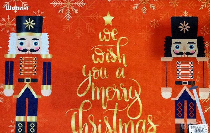 НОВО! Килимче, изтривалка - 60/40 см, снимка 1