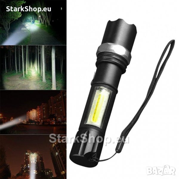  Алуминиев LED COB фенер с ZOOM, снимка 1