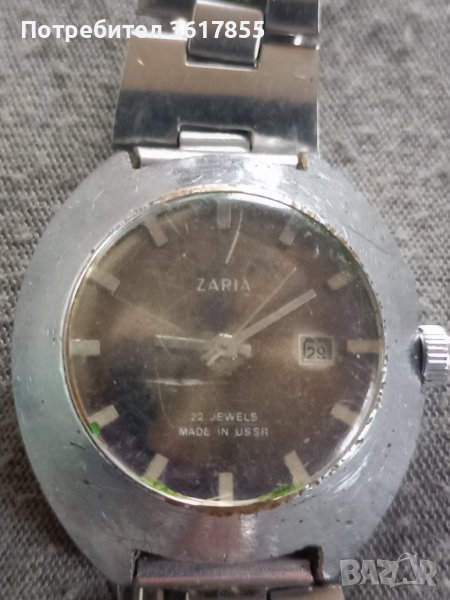 ZARIA дамски механичен часовник 22 камъка, снимка 1