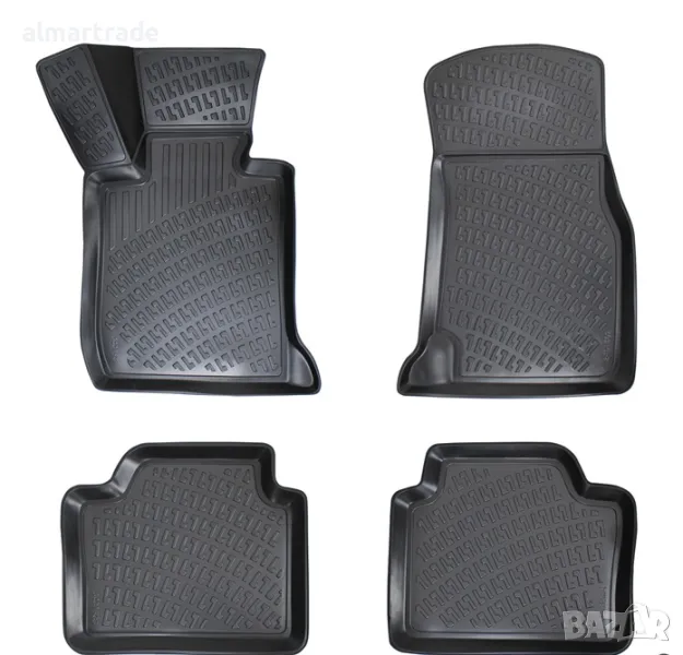 Гумени стелки съвместими с Bmw X1 E84 09-15, снимка 1
