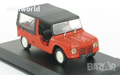 Citroen Mehari 1970 - мащаб 1:43 на Hachette моделът е нов в PVC диспей-кейс, снимка 1