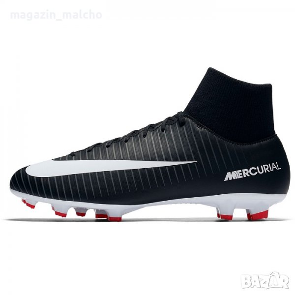 Мъжки Футболни Обувки - NIKE MERCURIAL Victory VI DF FG; размери: 44.5 и 45, снимка 1