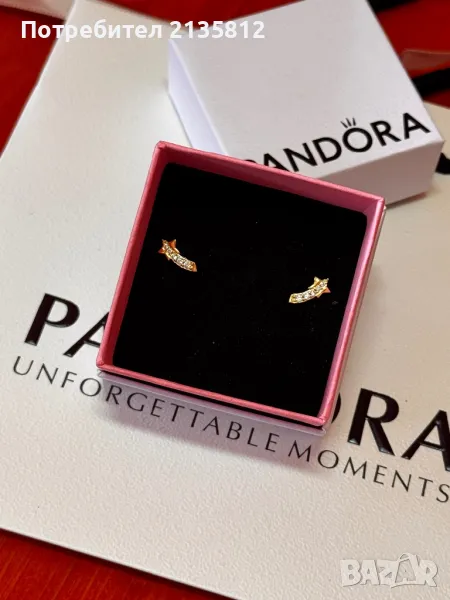 Обеци Пандора Pandora , снимка 1