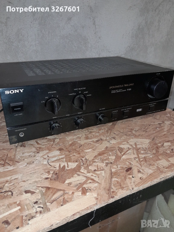 Усилвател Sony  F120, снимка 1