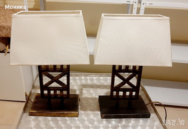 Дизайнерски нощни лампи от желязо, снимка 1