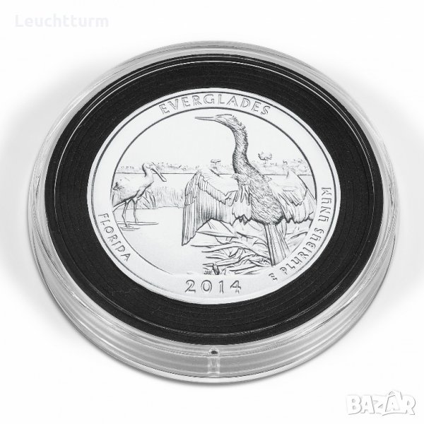  капсула за монети със дистанционер XL - от 53 до 101 мм. - 1кг., снимка 1