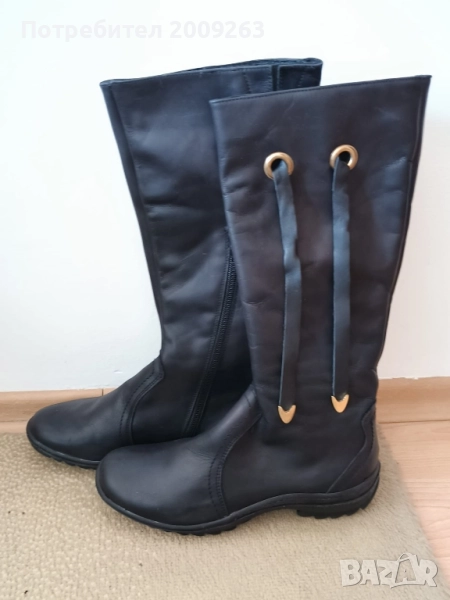 Високи дамски ботуши нови, снимка 1