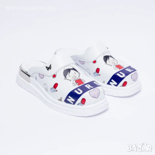 🥁 Намаление - Медицински анатомични чехли от естествена кожа | Марка Tuasolea, снимка 1