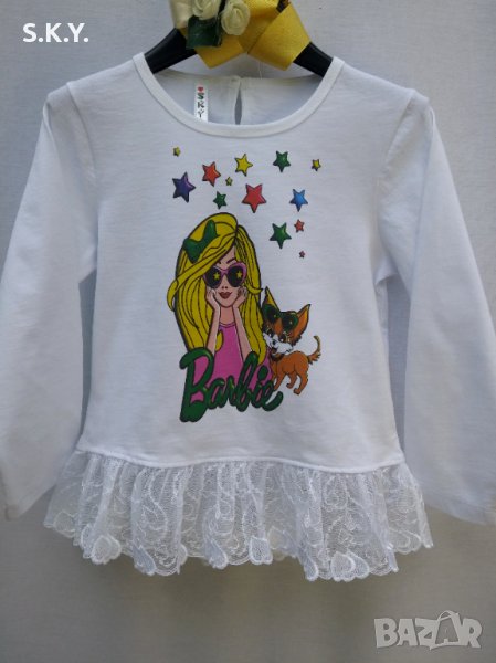 Детска блузка Барби, снимка 1
