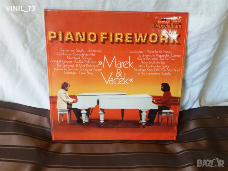 Marek & Vacek ‎– Piano Firework, снимка 1