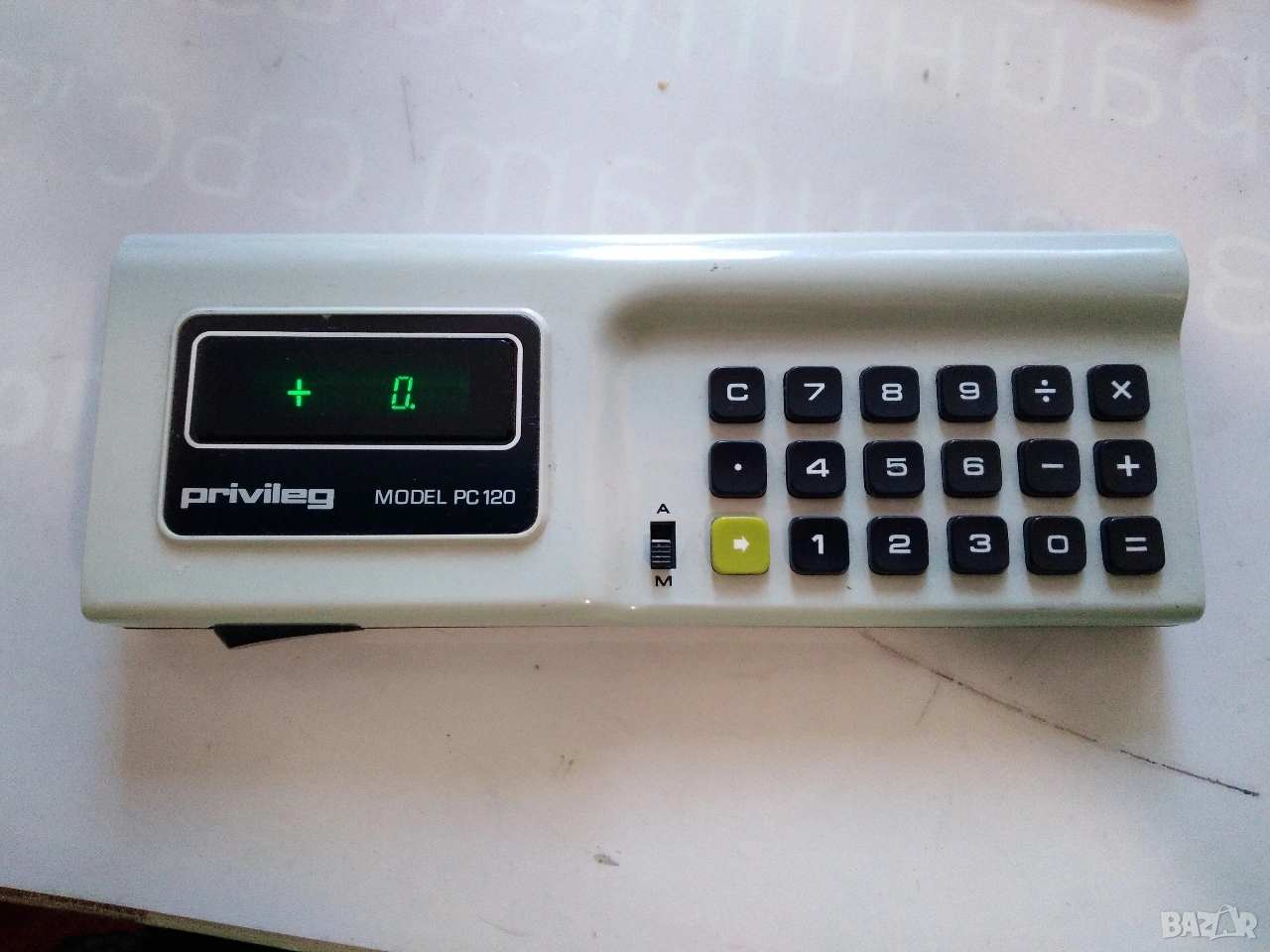 Ретро калкулатор Privileg PC 120, снимка 1