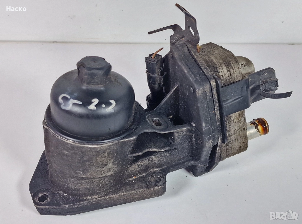 Корпус Маслен Филтър Маслоохладител Citroen C5 C-Crosser Peugeot 4007 Ford 2.2 HDI TDCI 9682632980, снимка 1