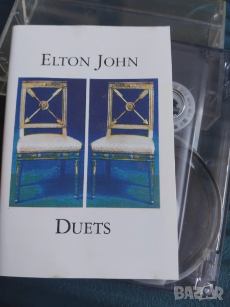 Elton John - Duets - аудио касета музика, снимка 1