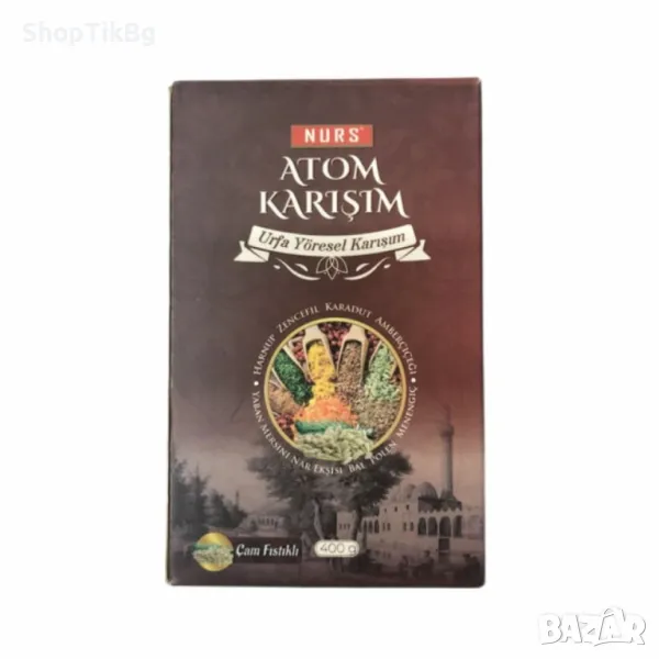 Билкова паста АТОМ NURS – 400 гр, снимка 1