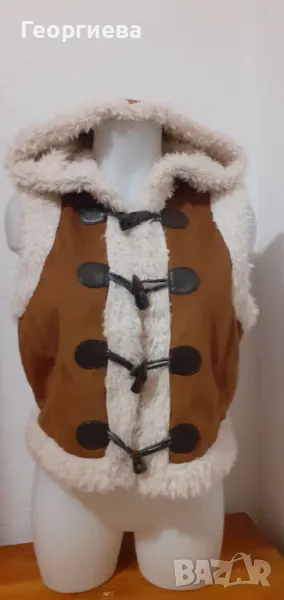 Велурен елек, снимка 1