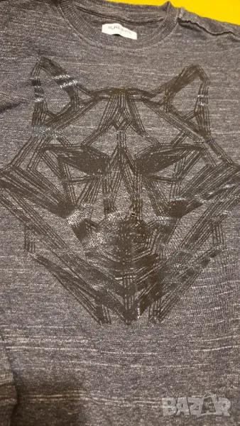 Пуловер мъжки, S, Pure White, снимка 1