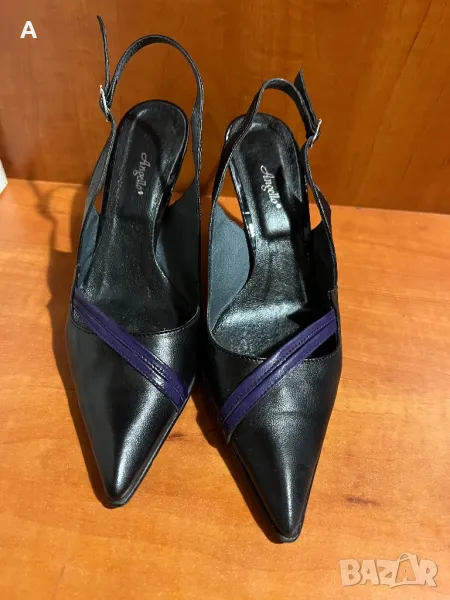 Дамски обувки естествена кожа Angello, снимка 1