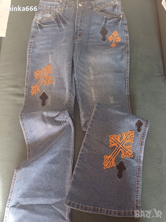 Еластични дамски дънки, снимка 1