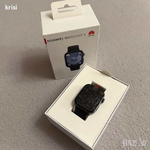Смарт часовник Huawei Watch fit 3 black  , снимка 1