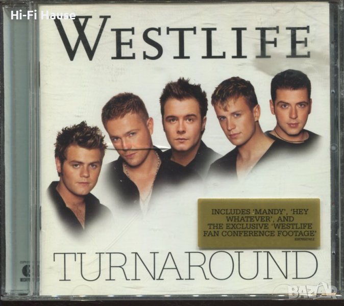 Westlife-Turnaround, снимка 1