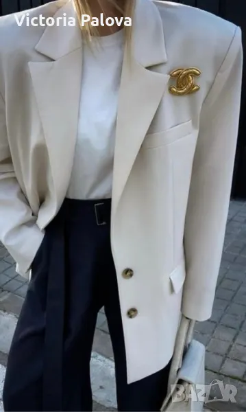 Бяло лятно сако GOLDEN GATE Германия, снимка 1