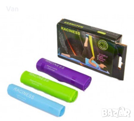 Комплект тренировъчни ластици 3бр., снимка 1