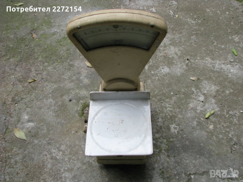 Стар бакалски кантар везна паланца, снимка 1